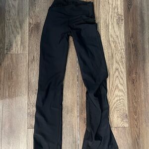 Black Tiger Friday Shirley Split Flare Leggings- CXL/AXS Short